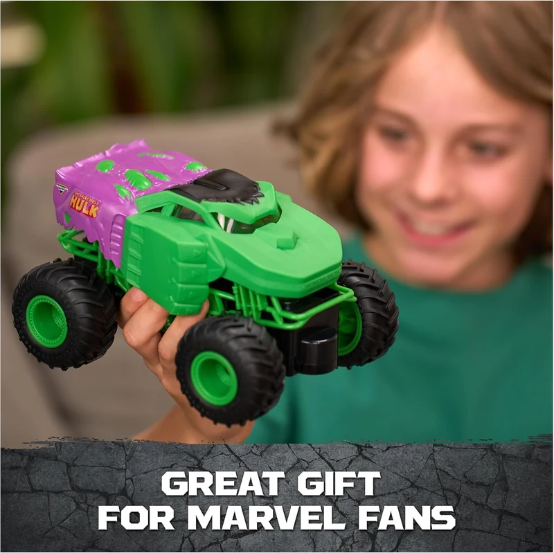 Monster Jam Marvel Hulk RC Monster Truck 1:24 Scale Remote Control Toy