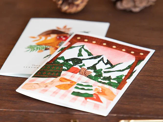 Carte aquarelle - Van Life - ATWS