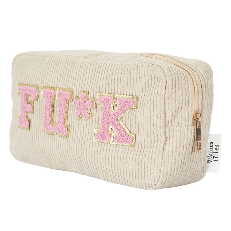 TROUSSE DE TOILETTE VELOURS FU*K