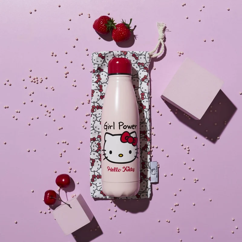 BOUTEILLE ISOTHERME HELLO KITTY GIRL POWER