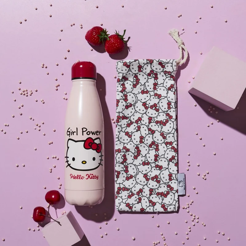 BOUTEILLE ISOTHERME HELLO KITTY GIRL POWER