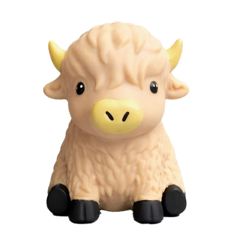 Moosquish Squishy Cow Toy, Assortment, 1 Count