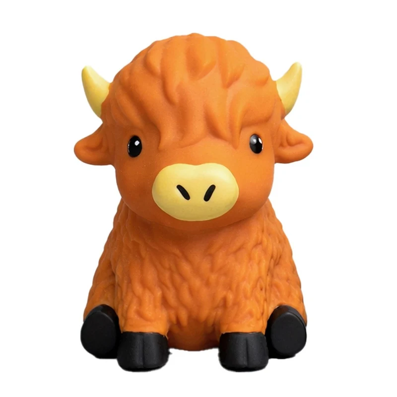 Moosquish Squishy Cow Toy, Assortment, 1 Count