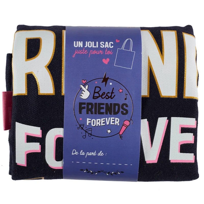 TOTE BAG BEST FRIEND FOREVER