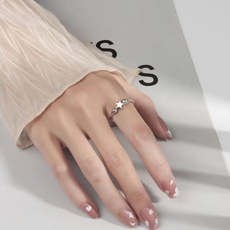 Bague anti-stress étoile