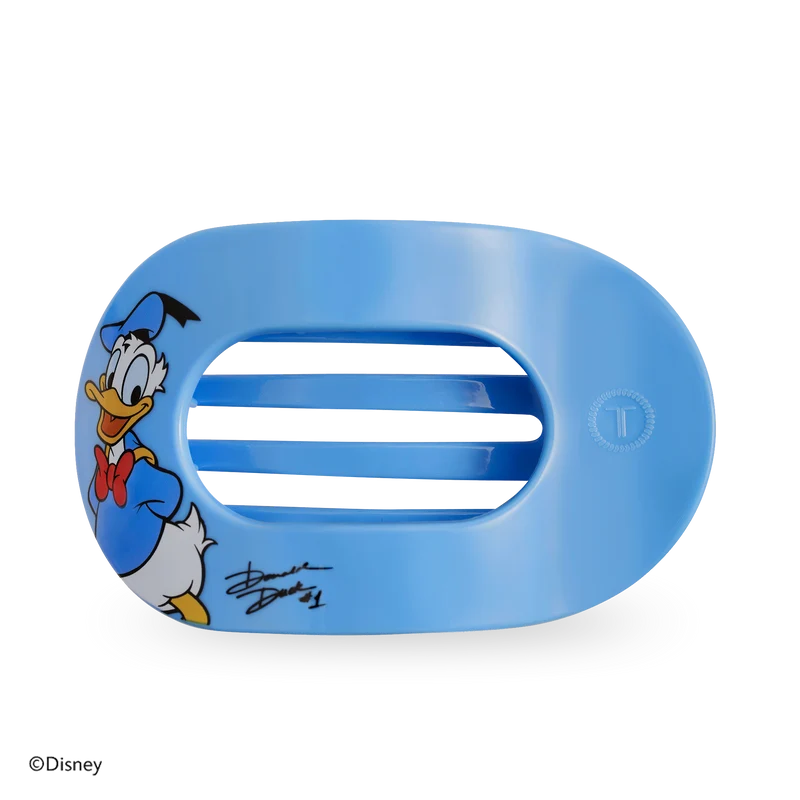 Flat Round Hair Clip | Large | Donald Duck
