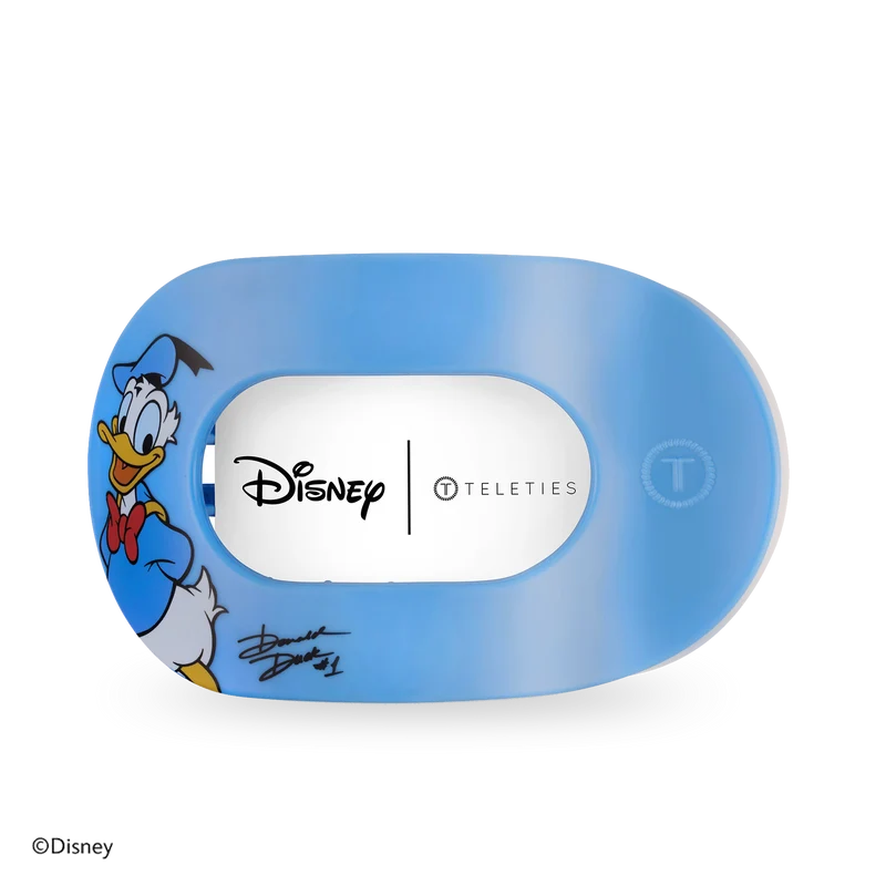 Flat Round Hair Clip | Large | Donald Duck
