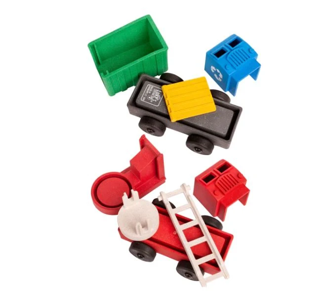 Fire and Recycling Truck 2 Pack