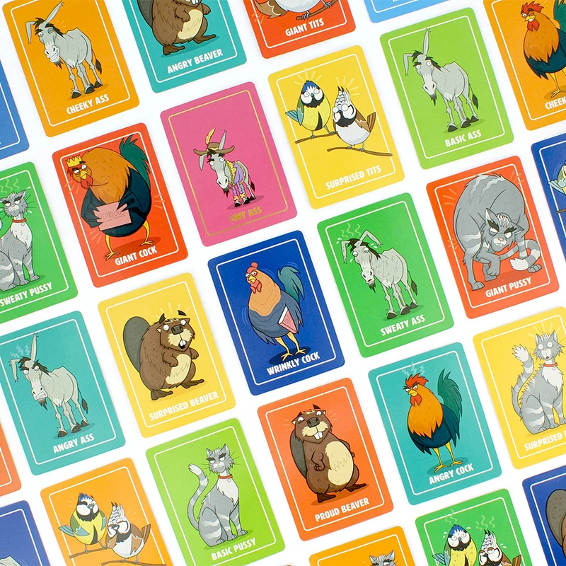 Giant Beaver! Tiny Ass! - A Dam Funny Card Game