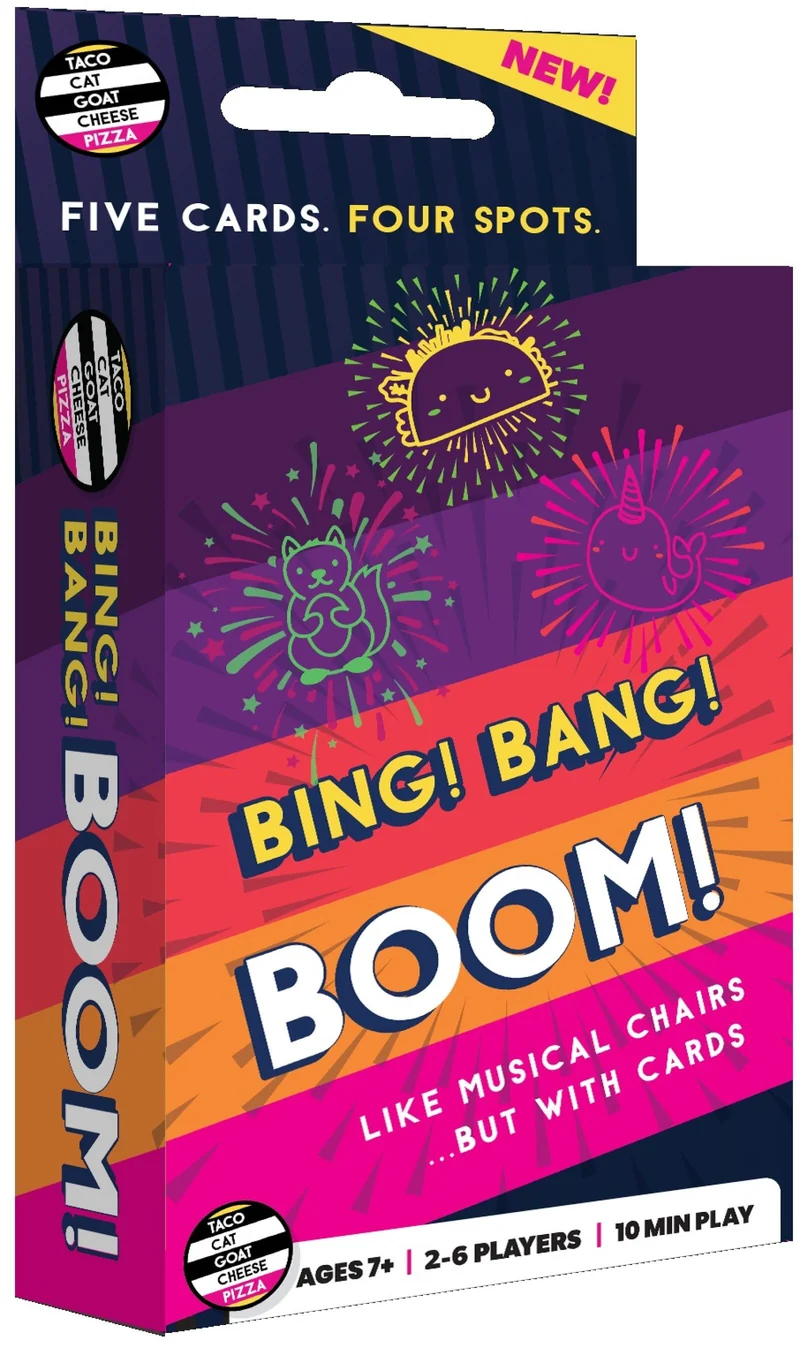 Bing Bang Boom Party Card Game