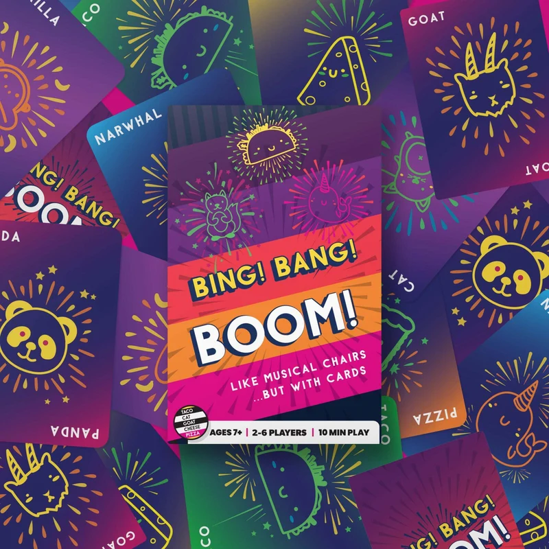 Bing Bang Boom Party Card Game