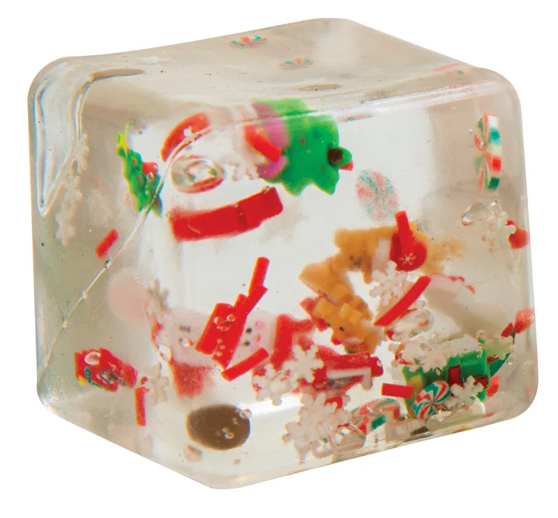 Single Master Toys Christmas Qube Holiday Squishy Toy