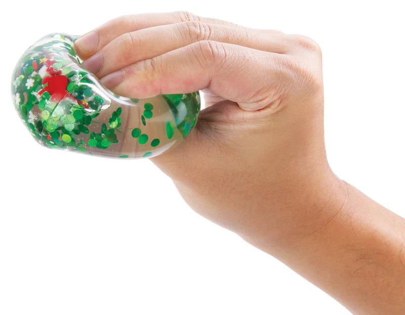 Single Master Toys Christmas Qube Holiday Squishy Toy