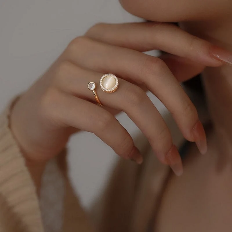 Bague Rotative Œil Grâce