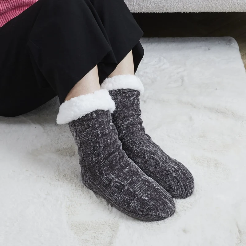 CHAUSSETTES VELOURS CHENILLE ALTA