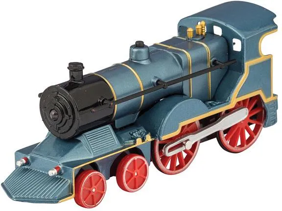 Schylling Die Cast Train (Blue) - Train miniature moulé sous pression (bleu)
