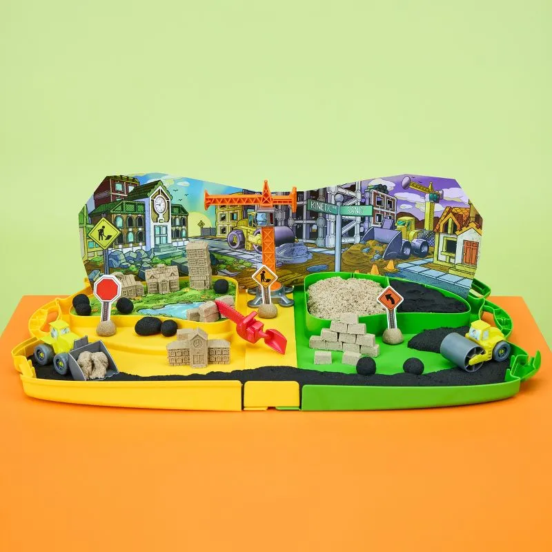 Kinetic Sand Construction Zone Playset
