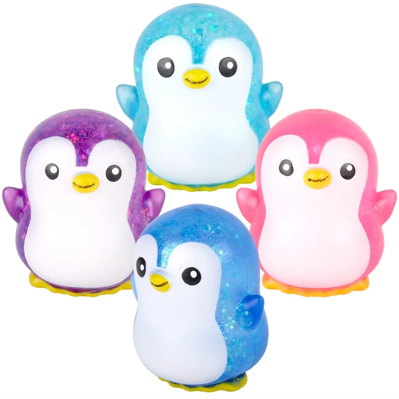Single The Toy Network Sugar Penguin Squeezy Fidget Toy