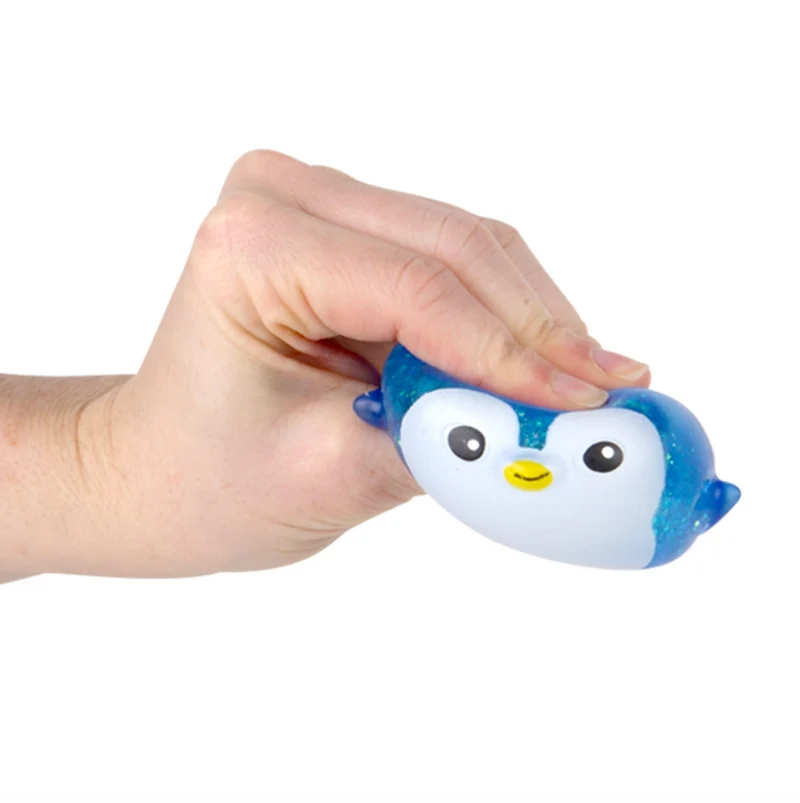 Single The Toy Network Sugar Penguin Squeezy Fidget Toy