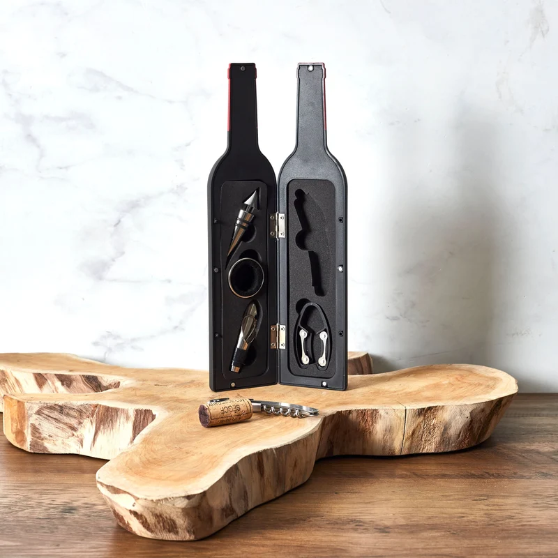 COFFRET BOUTEILLE 5 ACCESSOIRES