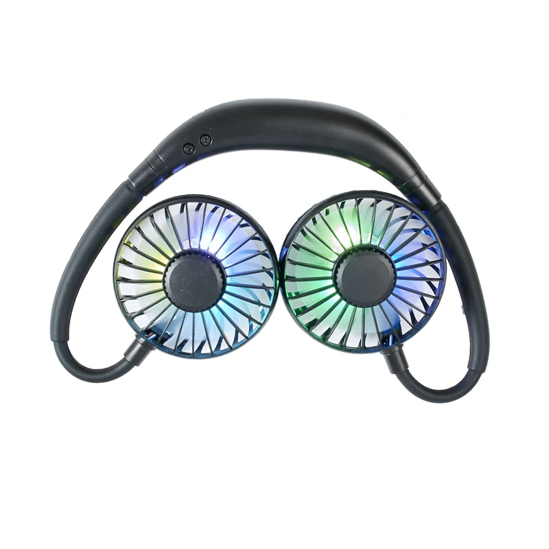 VENTILATEUR TOUR DE COU LUMINEUX