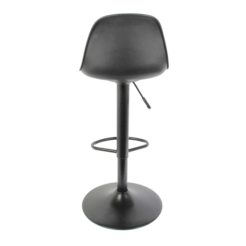 TABOURET DE BAR ISAK NOIR - Lot de 2