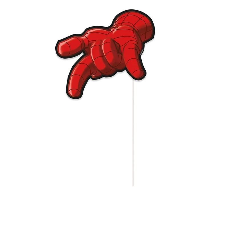 Spider-Man Birthday Party Photo Booth Props, Marvel, 8 Count