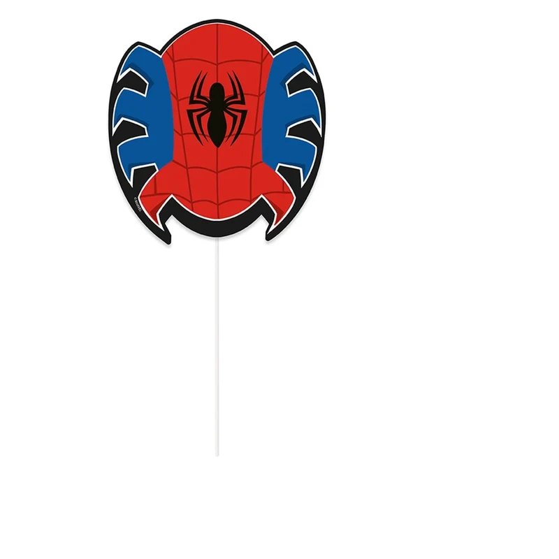 Spider-Man Birthday Party Photo Booth Props, Marvel, 8 Count