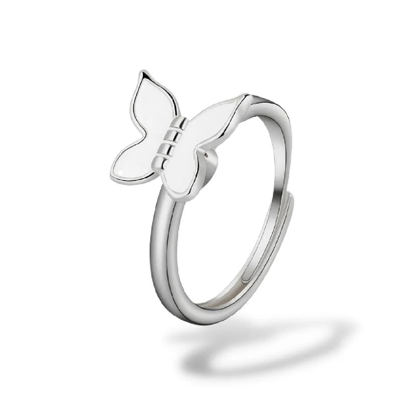 Bague rotative Papillon anti stress