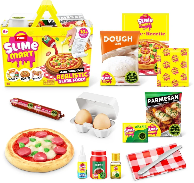 ZURU Slime Mart Small Shopping Basket Fast Food Series 1
