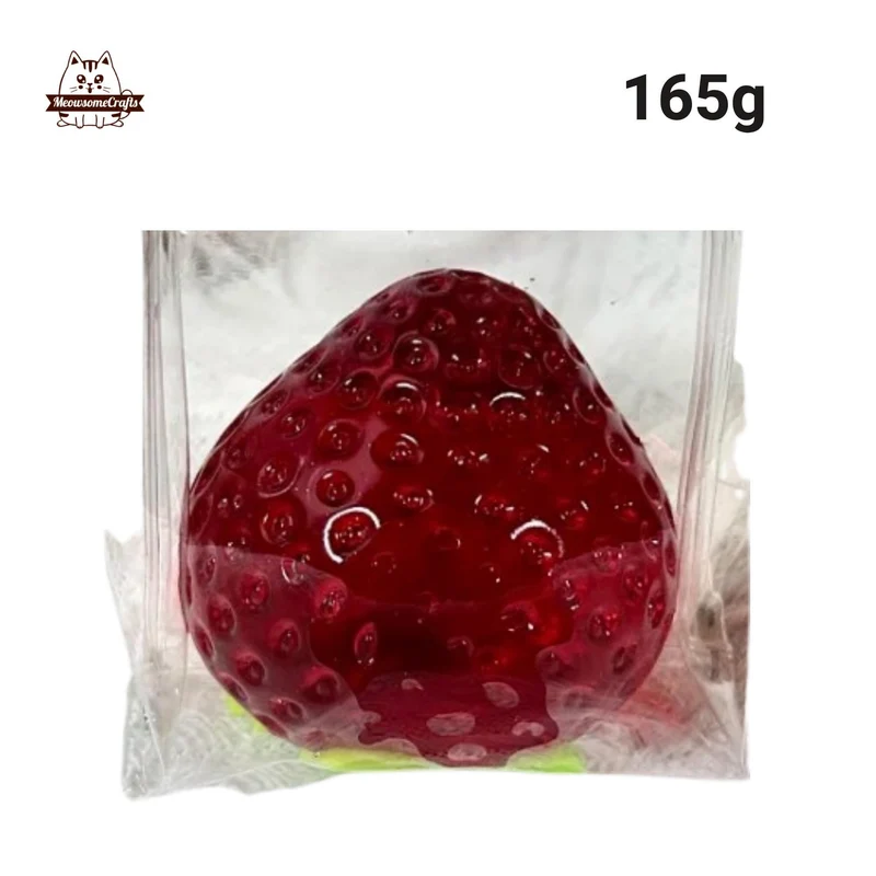Jelly Strawberry Coconut Squishy Sensory Fidget Toy