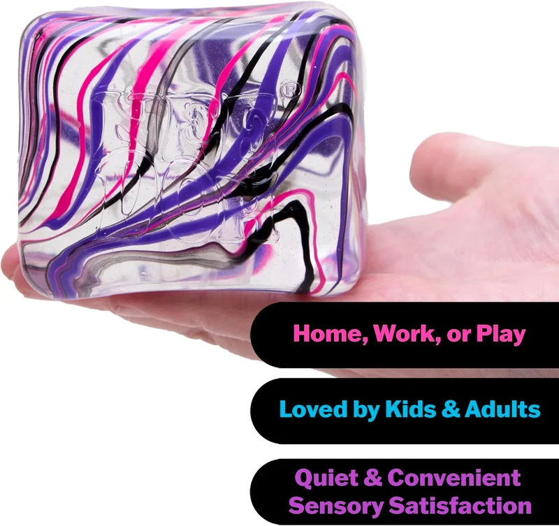 Schylling NeeDoh Swirl Nice Berg Jumbo Sensory Squeeze Toy