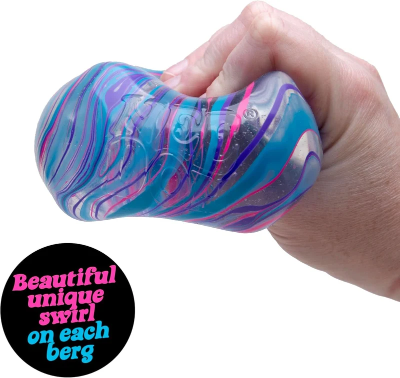 Schylling NeeDoh Swirl Nice Berg Jumbo Sensory Squeeze Toy