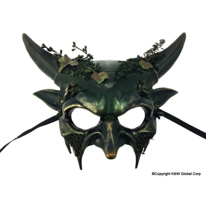 Woodland Devil Horn Mask for Adults