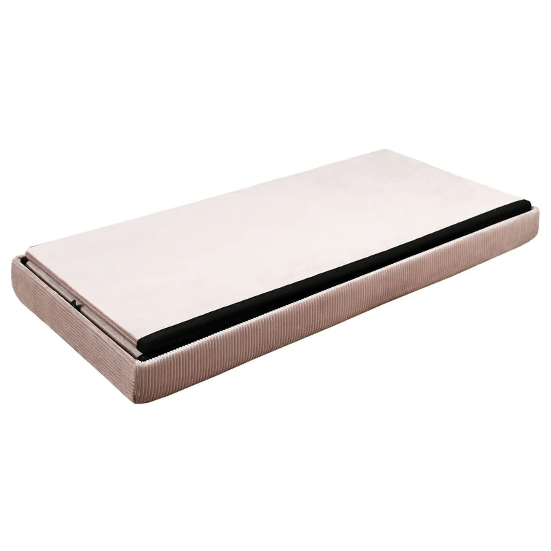 COFFRE BANC PLIABLE VELOURS COTELE GIULIA ROSE