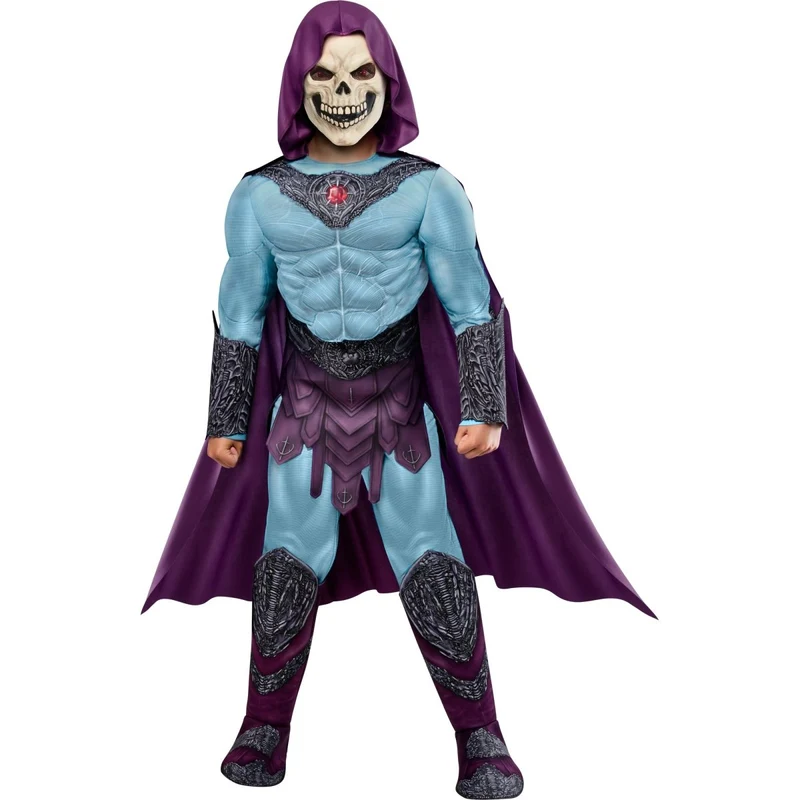 Masters of the Universe Skeletor Deluxe Costume for Kids, Villain Costume