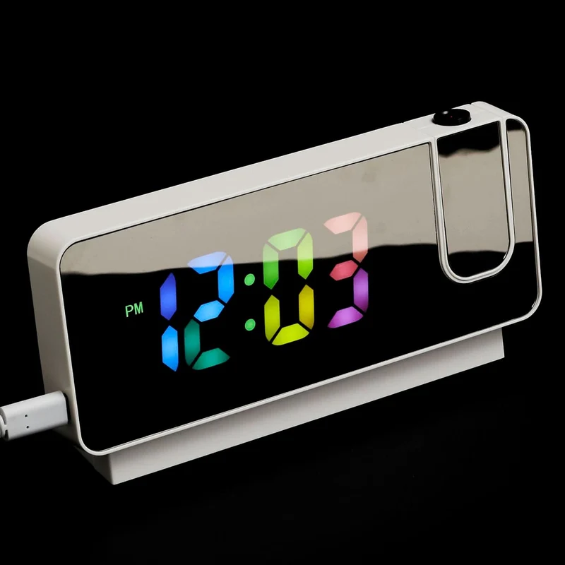 REVEIL PROJECTEUR MIROIR RAINBOW