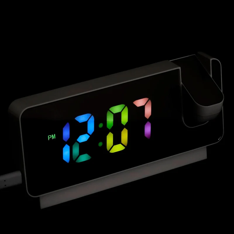 REVEIL PROJECTEUR MIROIR RAINBOW