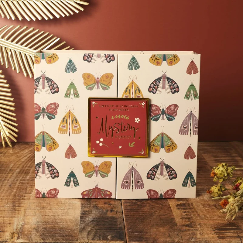 COFFRET DE 12 BOUGIES MYSTERY FOREST