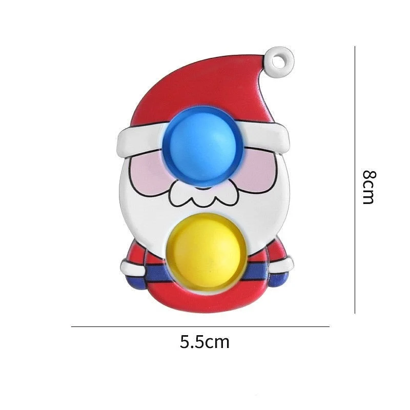 Stress relief toy Santa's Simple Dimple
