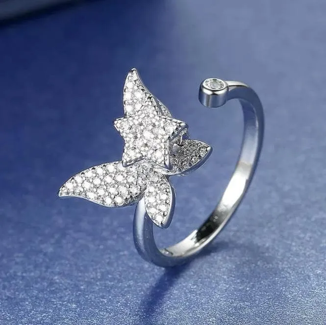 Bague rotative étoile anti-stress
