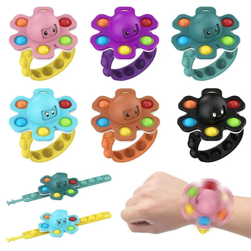 Bracelet Fidget Pieuvre Spin