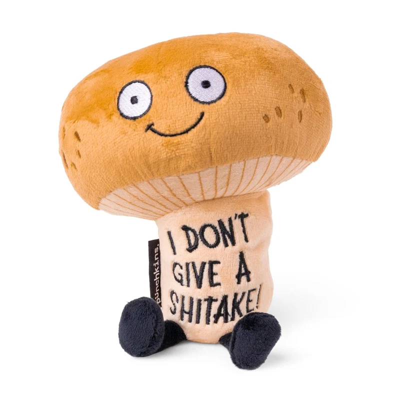 I Don't Give a Shitake Plushie