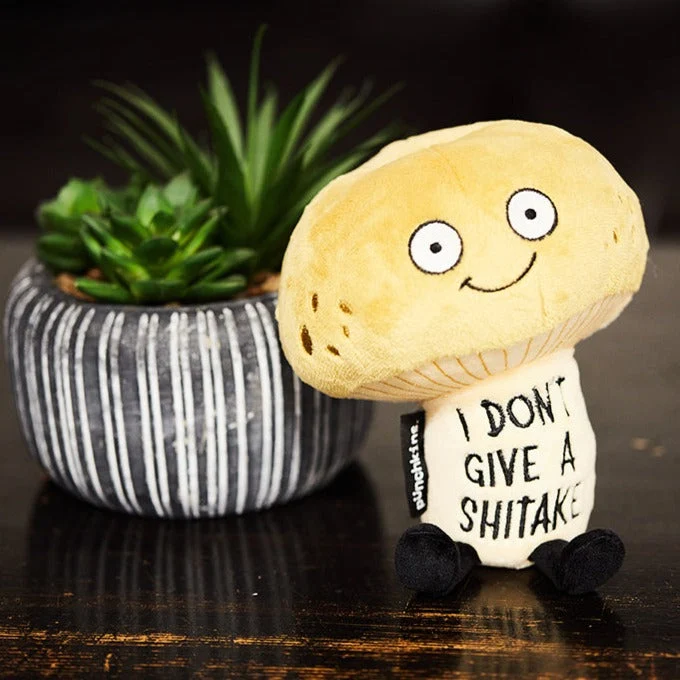 I Don't Give a Shitake Plushie
