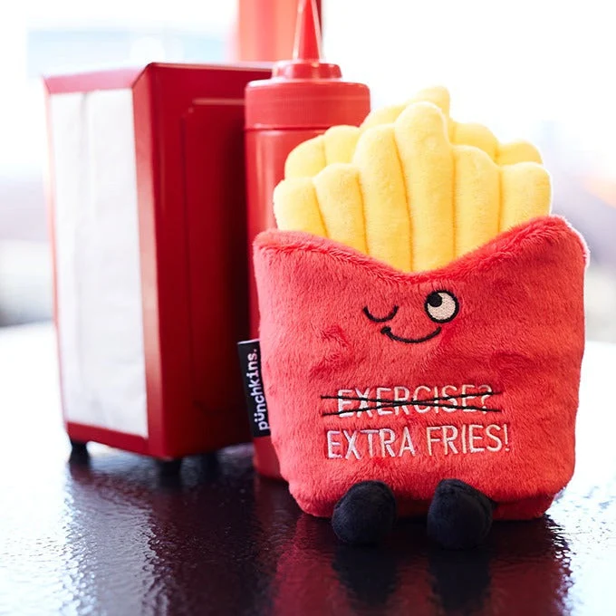 Exercise? Extra Fries Plushie