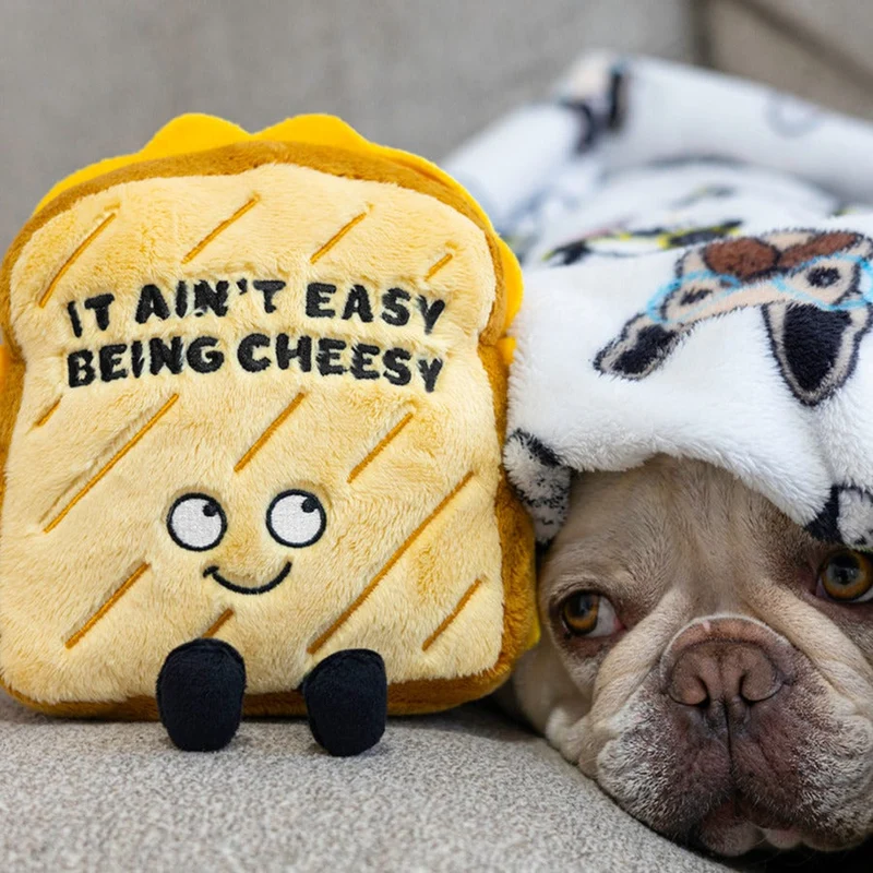 "It Aint Easy Being Cheesy" Plushie