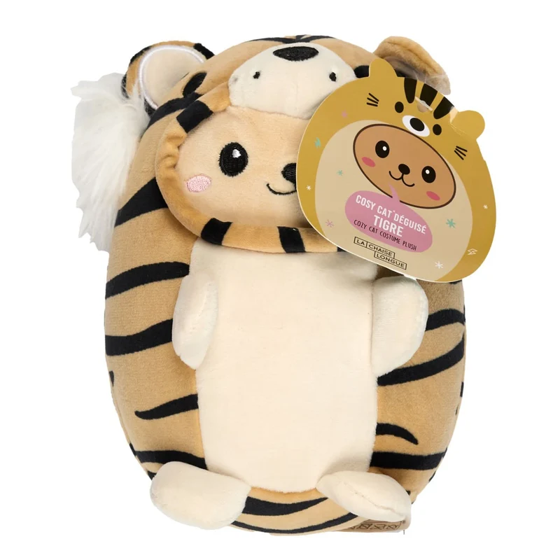 PELUCHE COSY CAT DEGUISE TIGRE