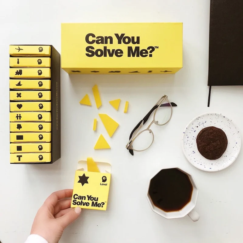 Fat Brain Toy Co. Can You Solve Me? Brainteaser 4 PACK