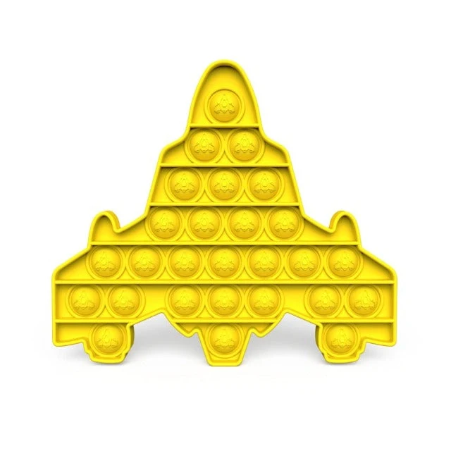 Jouet Pop it Fidget Jaune - Anti Stress