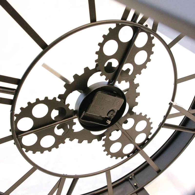 TABLE D APPOINT HORLOGE 50.5X50.5X49CM